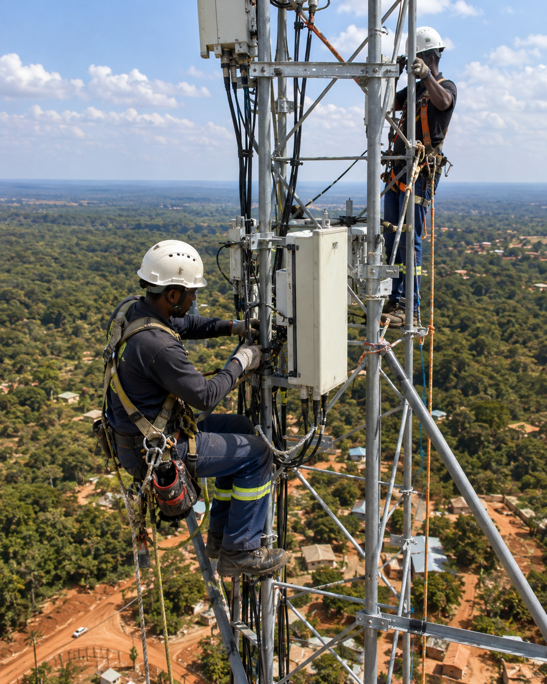 Maintenance de pylônes télécoms AHT